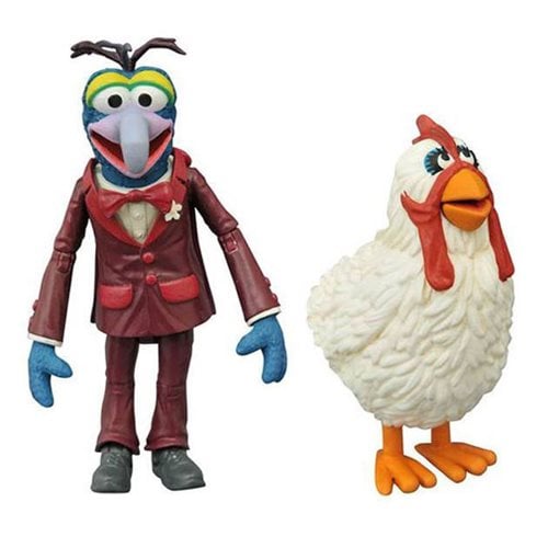 The Muppets Select Gonzo and Camilla Figures, Not Mint